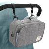 Accmor Stroller Organizer, Universal Stroller Organizer with Insulated Cup Holder Pocket, Dual Purpose Large Capacity Stroller Bag Caddy, Stroller Accessories Fits for Uppababy, Doona, Nuna Strollers view 1