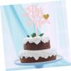 12pcs Cake Insert Mother s Day Party Cupcake Ornament Mothers Day Decorations For s Topper Letter Decor Mom Food Acrylic view 2