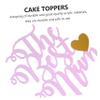 12pcs Cake Insert Mother s Day Party Cupcake Ornament Mothers Day Decorations For s Topper Letter Decor Mom Food Acrylic view 4