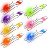 7 Pack Light Up Gyro Wheels Toy Set, Light Up Magnetic Sensory Toy with Spinning Wheel and Flashing LED Lights, Retro Magic Rail Light Up Gyro for Boys and Girls view 1