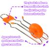 7 Pack Light Up Gyro Wheels Toy Set, Light Up Magnetic Sensory Toy with Spinning Wheel and Flashing LED Lights, Retro Magic Rail Light Up Gyro for Boys and Girls view 4