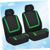 Mikinona 4 Pcs Universal Car Seat Covers Thicken Auto Seat Protector Mat Durable Car Interior Accessory Trucks view 2