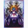 Volcanic Island 60ctOverlord Holographic Flashing Top Loading Trading Card Sleeves Deck Protector for MTG/TCG/PTCG Art Anime Printing Card Sleeves Protectors 67x92mm (Holo_67x92_A27) view 1
