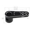 DiGiYes 2Pcs CNC Aluminum 25T Servo Horn 25 Teeth Motor Steering Arm Fit for Futaba Savox Power HD/Replacement for 1/8 1/10 RC Off-Road Crawler Drift Racing Car view 2