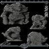 ToysCentral Basics Throm The Bone Breaker | Ogre King Miniature for Tabletop Games Like D&D and War Gaming Large (Normal Size), Gray, 02O001 view 3