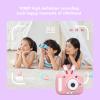 Nachukan 20MP Kids Digital Camera - Child Selfie Camera Toy in Rabbiit Shape, Perfect Toddler Camera for Christmas & Birthday Gifts(Pink) view 3