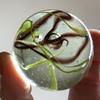 Big Game Toys Toe Breaker 50mm (2") Commando Green/Brown Wire Pull Marbles Glass view 4