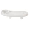 Hohopeti Stroller Tray with Detachable Snack Holder Easy to Install Food Plate for Strollers Convenient Accessory with Drinks Holder Go Parents view 1