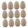Anneome 12pcs Wooden Bird Painting Toys Boys and Ornaments for Creative Play Blank Bird Eggs for Painting Decor Educational Art Supplies view 1