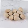 Anneome 12pcs Wooden Bird Painting Toys Boys and Ornaments for Creative Play Blank Bird Eggs for Painting Decor Educational Art Supplies view 2