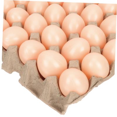 Hemoton 1set Easter Graffiti Model Simulation Eggs Tray for Boys and Girls Crafts for Home Decor and Festive Celebrations