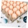 Hemoton 1set Easter Graffiti Model Simulation Eggs Tray for Boys and Girls Crafts for Home Decor and Festive Celebrations view 2