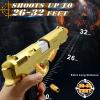 DaoDaoZhu Soft Bullet Toy Gun Pistol with Shell Ejecting for Indoor/Outdoor Shooting Games, Halloween Costume Fake Prop Gun Model, Educational Play Toy Guns, Christmas/Birthday Gifts (Gold) view 4