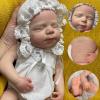 Abenduot 13inch Pascale Baby Full Body Platinum Silicone Baby Dolls Lifelike Painted Reborn Silicone Girl Dolls Kids Toys view 3
