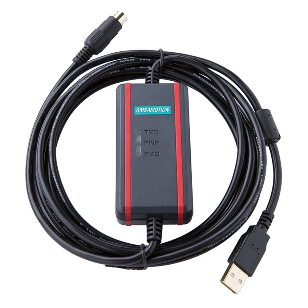 ETURBEV USB-QC30R2+ Programming CableFor MELSEC Q Series PLC Goldplated Isolated Version(FTDI Isolateed)