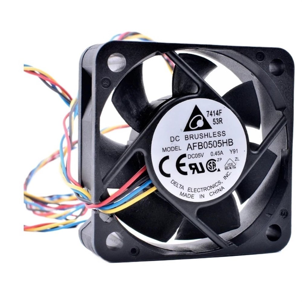 AFB0505HB 5cm 50mm fan 50x50x15mm DC5V 0.45A 4 lines pwm large air volume cooling fan