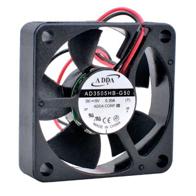 AD3505HB-G50 3.5cm 3510 35mm fan 35x35x10mm DC5V 0.20A double ball large air volume miniature cooling fan
