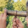 Generic Hand Carved Brass Kaleidoscope W/Handle Antique Look Twist Kaleidoscope, kaliedo123 view 2