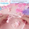 36 Plastic Pacifiers for Baby Shower Game, 2.75 Baby Shower Pacifiers, Pink Pacifiers Baby Shower Decoration DIY, Gender Reveal Party Table Scatter/Baby Shower Party Favors (Blue&Pink) view 3