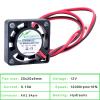 ACP2006 2cm 20mm Fan 20x20x6mm DC5V 12V 2pin Micro Cooling Fan for Micro Equipment Purifier Drone (Color : 12V) view 2