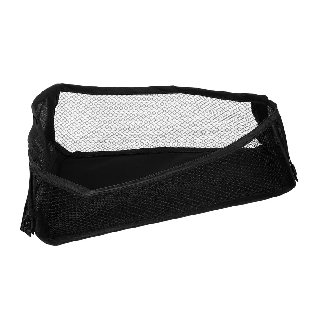 TOYANDONA Stroller Bottom Storage Bag Oxford Cloth Net Bag Holder for Diaper Stroller Organizer Portable