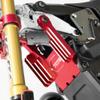 Aluminum 7075 Crash Structure for 1/4 LOSI Promoto-MX Motorcycle LOS06002 LOS06000T1 LOS06000T2, RTR Upgrade Parts Front Faucet Seat Support for Losi 1/4 Motorcycle(Red) view 1