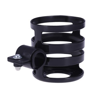 Abaodam Stroller Bottle Holder Rack Water Carrier for Carriage Lightweight and Easy to Install Fits Bottles Black