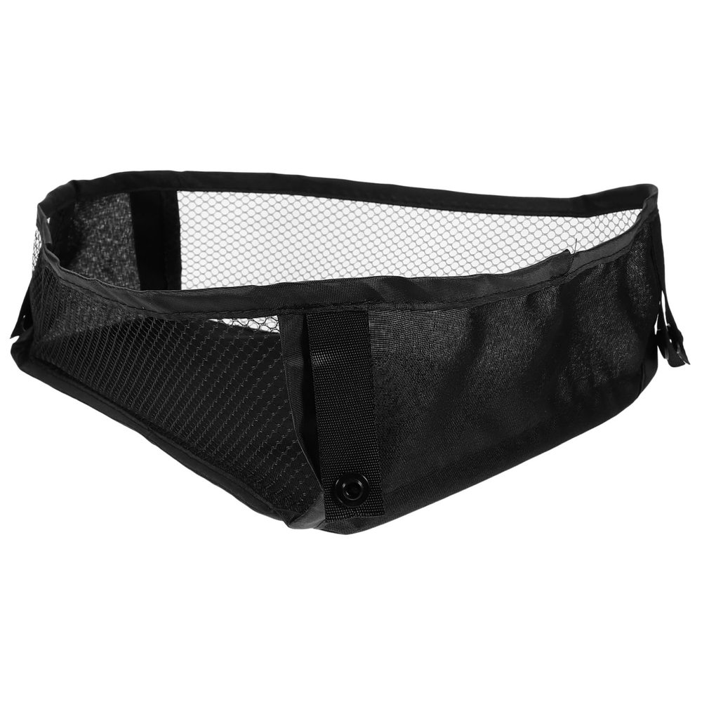 KOMBIUDA Stroller Bottom Storage Bag Oxford Cloth Organizer Stroller Caddy Mesh Bag