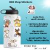 100 Pcs Cute Dog Stickers for Kids Puppy Stickers for Water Bottle Laptop, Dog Decor & Party Favors for Boys Girls, Waterproof Dogs Sticker Pack view 2