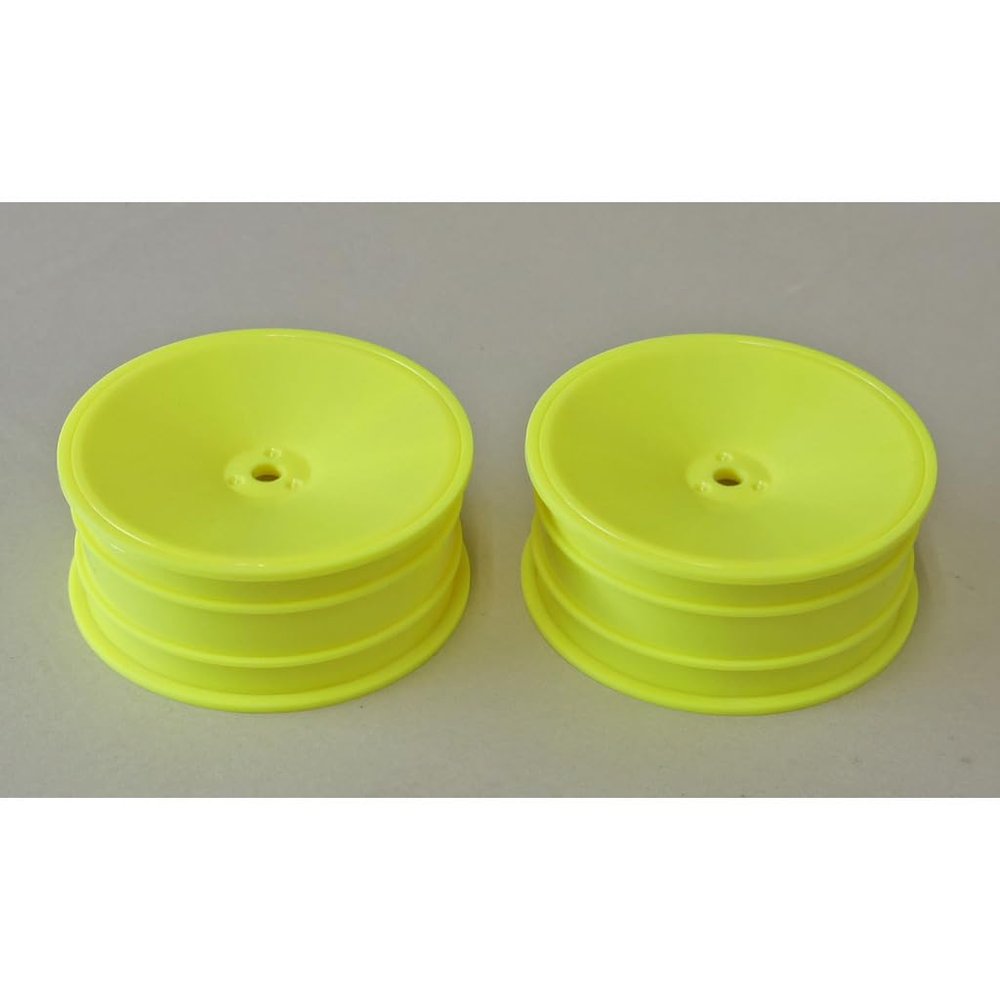B2901Y Mugen 2WD Front Wheels, 2.2in 12mm Hex, 2pcs. (Yellow): MSB1
