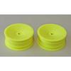 B2901Y Mugen 2WD Front Wheels, 2.2in 12mm Hex, 2pcs. (Yellow): MSB1 view 1
