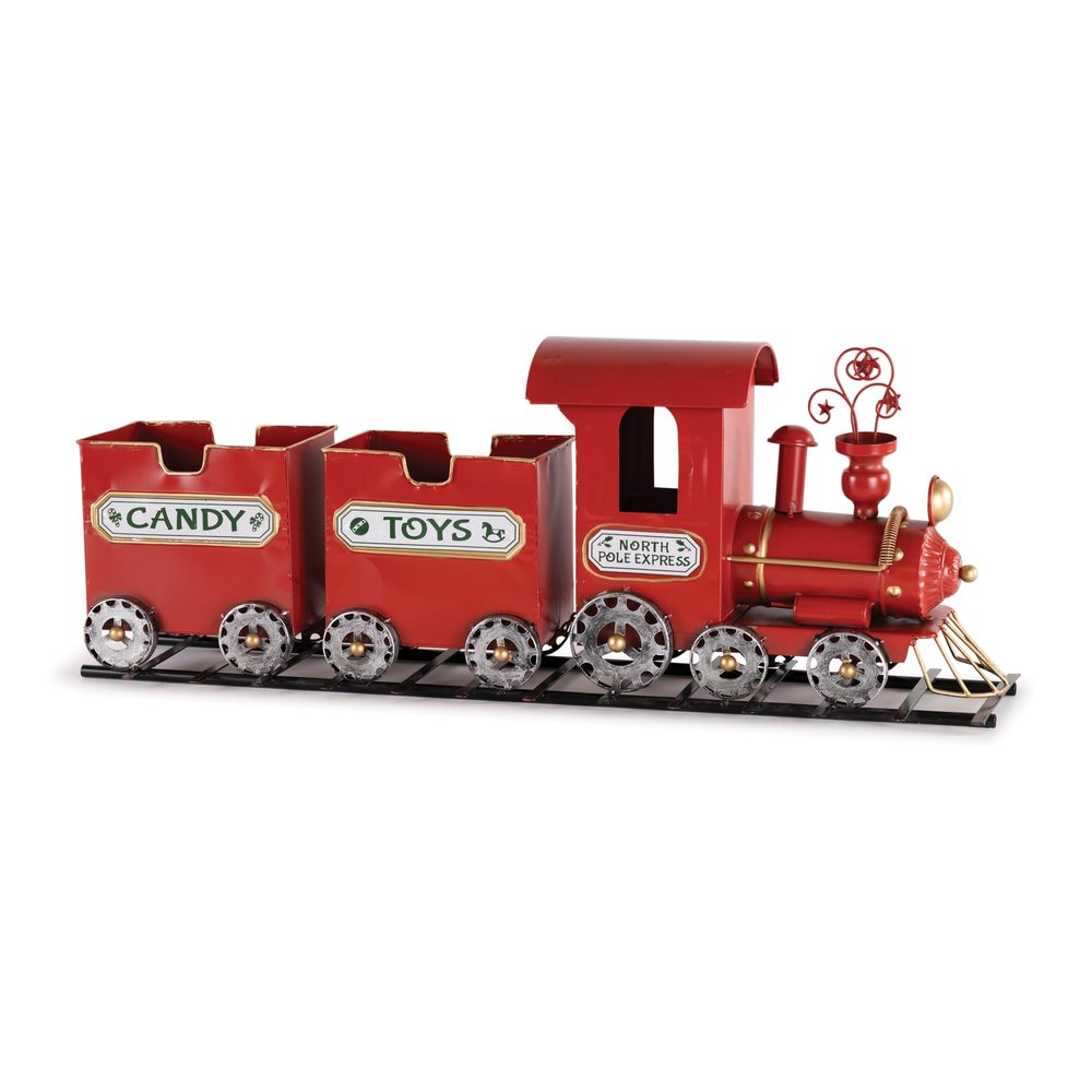 ToysCentral Basics Train 29.25"" L x 11.25"" H Iron