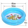 2 Rings Inflatable Ball Pit and Infant Pool - Round Garden Swimming Pool with Pump view 2