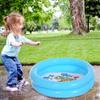2 Rings Inflatable Ball Pit and Infant Pool - Round Garden Swimming Pool with Pump view 3