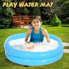 2 Rings Inflatable Ball Pit and Infant Pool - Round Garden Swimming Pool with Pump view 4