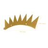 Alipis 12pcs Crown-shaped Birthday Hats for Boys and Girls Glittery Headdresses for Celebrations Fun Party Supplies for Memorable Birthday Memories view 2