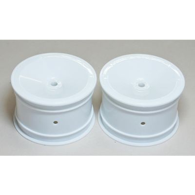 B2902W Mugen 2WD Rear Wheels 2.2in, 12mm Hex, 2pcs (White): MSB1