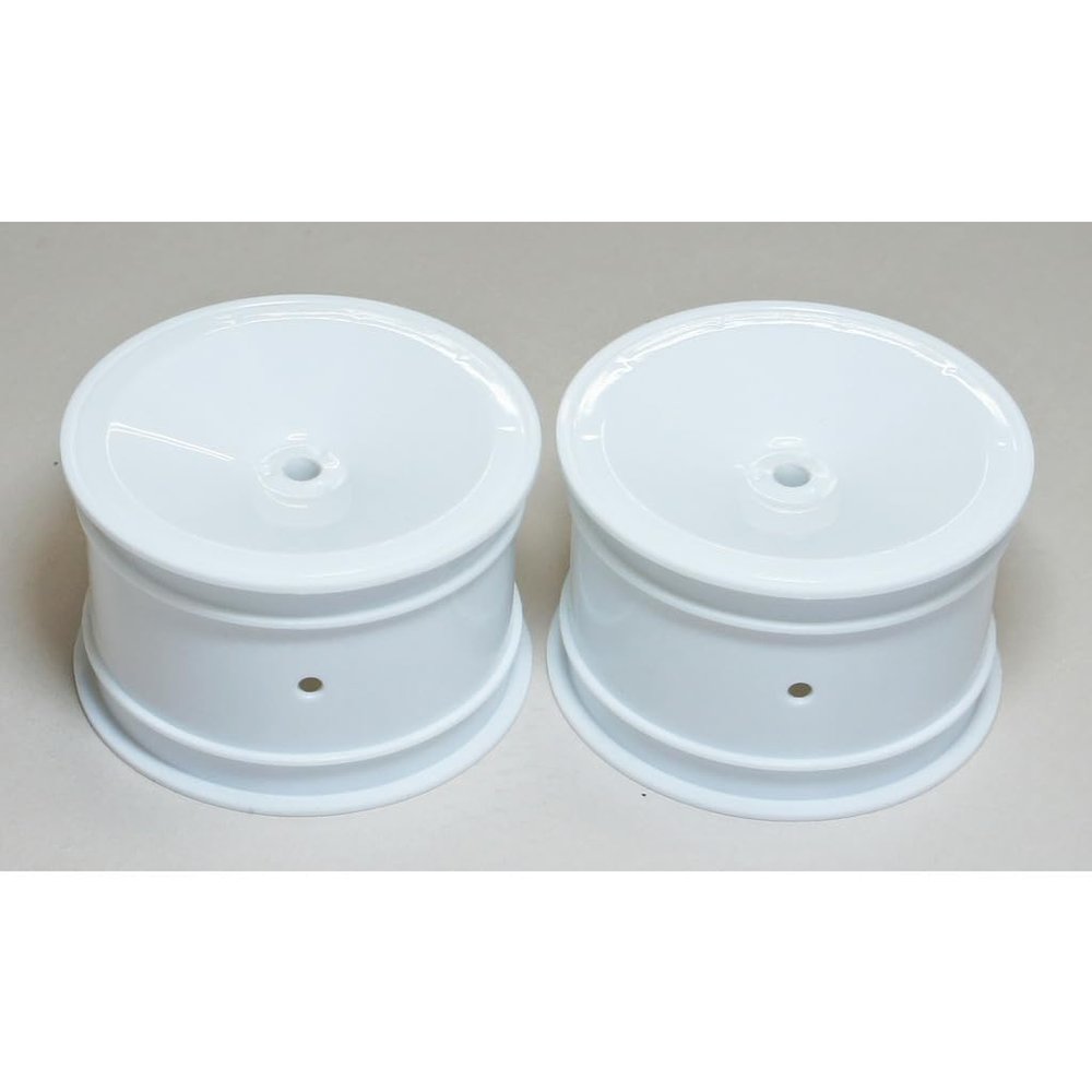 B2902W Mugen 2WD Rear Wheels 2.2in, 12mm Hex, 2pcs (White): MSB1
