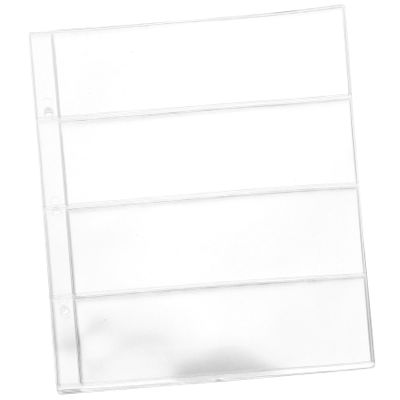 MAGICLULU 10pcs Coin Collectors Supplies Money Sleeves Bill Collection Book Pvc Material
