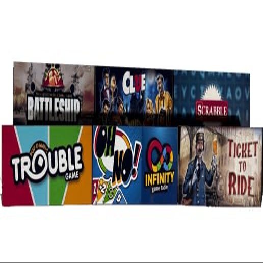 Arcade 1up - Infinity Game Table - Card Hider Shield, Set of 6.