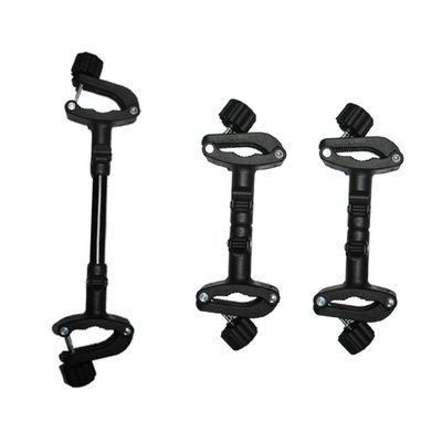 Abaodam 3pcs Adjustable Stroller Connector for Twins Easy Install Pram Connectors for Dual Strollers Parent Outings and Walks