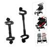 Abaodam 3pcs Adjustable Stroller Connector for Twins Easy Install Pram Connectors for Dual Strollers Parent Outings and Walks view 3