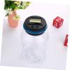 Abaodam Digital Coin Bank with LCD Display Large Capacity Transparent Money Saving Jar for Adults Creative Counting Piggy Bank for Cash and Coins Birthdays and Holidays view 3