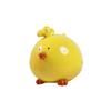 Abaodam Cartoon Chick Piggy Bank Adorable Coin Saving Box for Boys and Girls and Adults Cute Resin Desktop Ornament for Home Office Encourages Saving Habits view 1