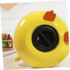 Abaodam Cartoon Chick Piggy Bank Adorable Coin Saving Box for Boys and Girls and Adults Cute Resin Desktop Ornament for Home Office Encourages Saving Habits view 2