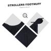 Abaodam Winter Stroller Footmuff Oxford Cloth Foot Cover Windshield Protection for Cold Weather Fit for Strollers Safe and Odorless Material view 2
