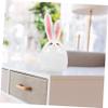 Abaodam Bunny Piggy Bank Ceramic Money Jar for Boys and Girls Cute Design for Desktop Decoration for Birthdays and Easter Encourages Saving Habits view 3