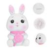 Abaodam Boys and Girls's Electronic Bunny Coin Bank Sturdy Vinyl Coin Saving Jar for Boys Girls Desktop Money Box Decor Learning to Toy view 2