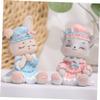 Abaodam Lovely Cat Shaped Coin Bank Creative Piggy Bank for Girls Material Cute Desktop Decor for Teens Savings Pot for Home Use view 3