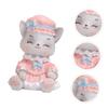 Abaodam Lovely Cat Shaped Coin Bank Creative Piggy Bank for Girls Material Cute Desktop Decor for Teens Savings Pot for Home Use view 4